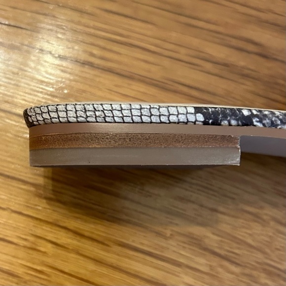 Snakeskin Patterned Women's Mules - Picture 5 of 7